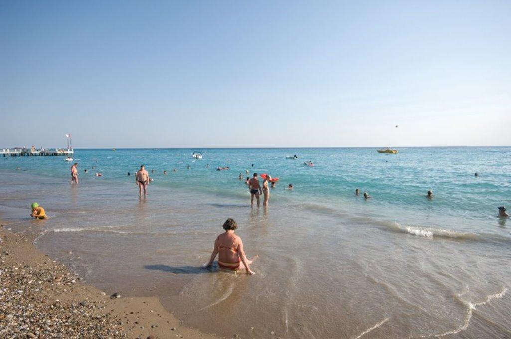 Holiday Garden Resort Okurcalar Bagian luar foto