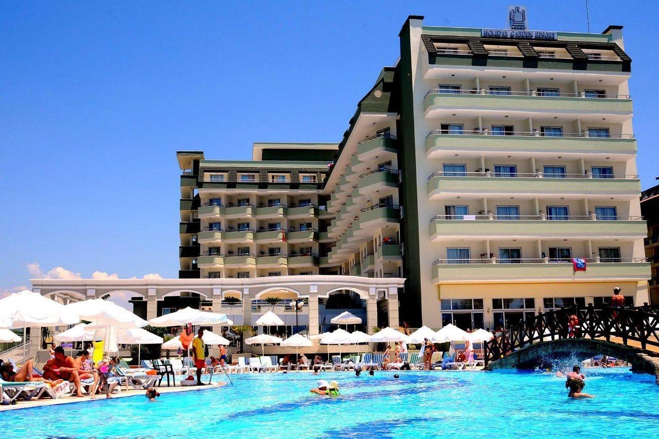 Holiday Garden Resort Okurcalar Bagian luar foto